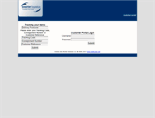 Tablet Screenshot of courier-logisticsjobentry.com